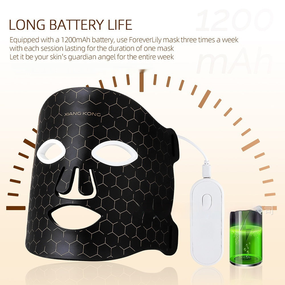 Led Phototherapy Silicone Beauty  Mask